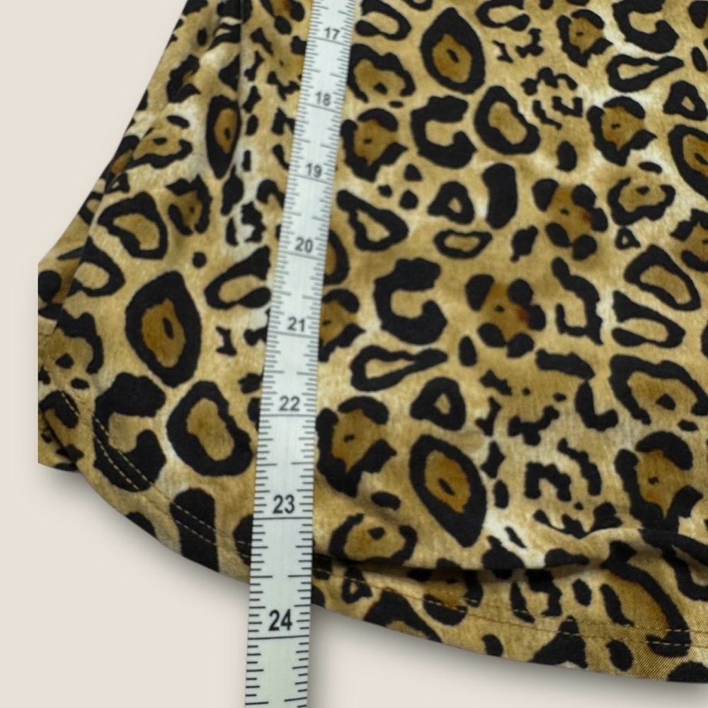 No Boundaries Animal Print Top - Brown and black size XL/L Excellent Condition - Picture 5 of 5